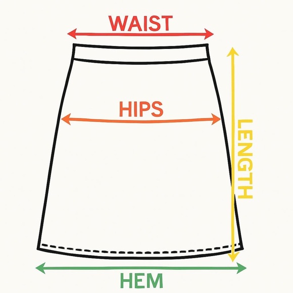 NWT - Maeve Green Wool Blend Ruffle Hem Skirt – Size 8 - Picture 9 of 9